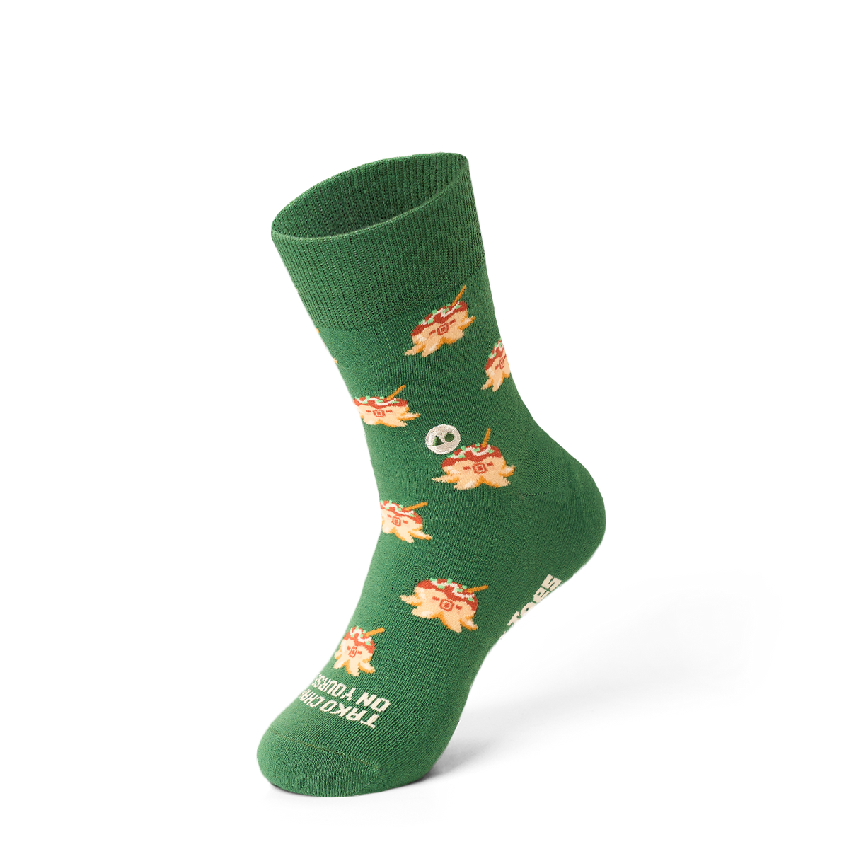 Talking Toes Tako Chances Crew Socks