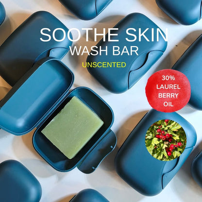 Zeromultiple Unscented Soothe Skin Wash Bar for Sensitive Skin