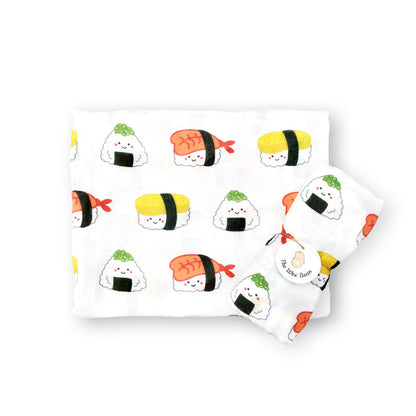 Wee Bean Organic Bamboo Baby Swaddle Blanket - Ultra Soft, Breathable & Extra Large (120x120 cm)