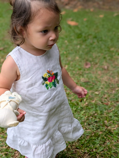 The Purestitch Tropical fun A-line Silhouette Dress