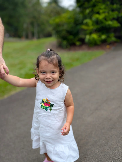 The Purestitch Tropical fun A-line Silhouette Dress