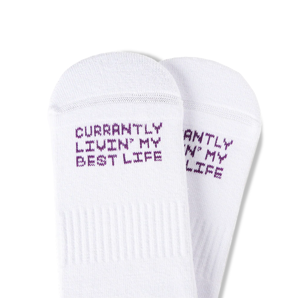 Talking Toes Juicy Ribena Athletic Crew Socks