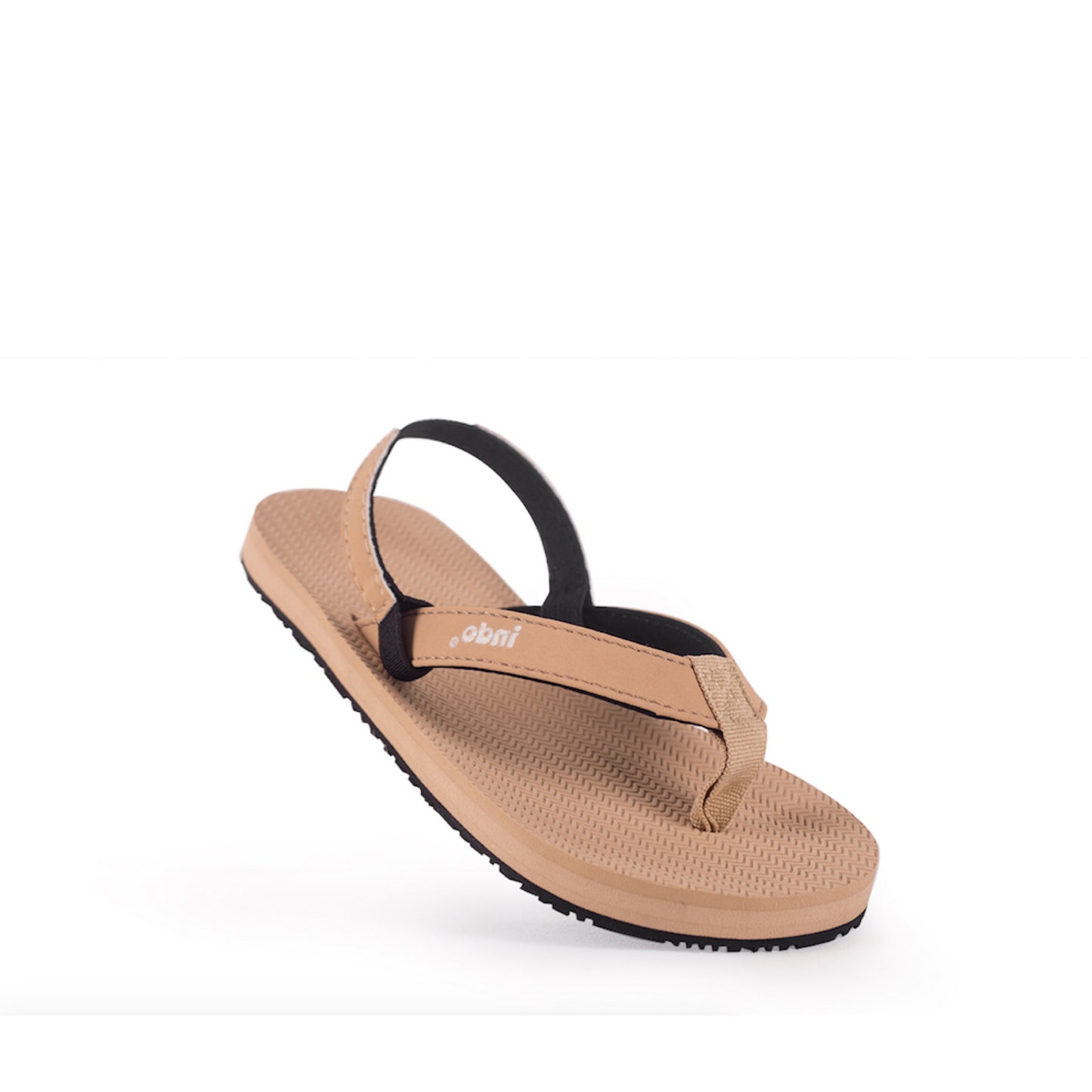 Indosole Toddler's Waterproof ESSNTLS Flip Flop Soil Light