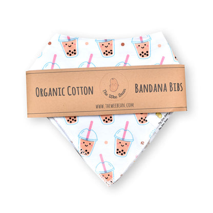Wee Bean Organic Cotton Bandana Bibs 2pcs Set