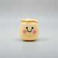 Wee Bean Organic Cotton Siu Mai Rattle Doll - Soft Sensory Doll for Newborns