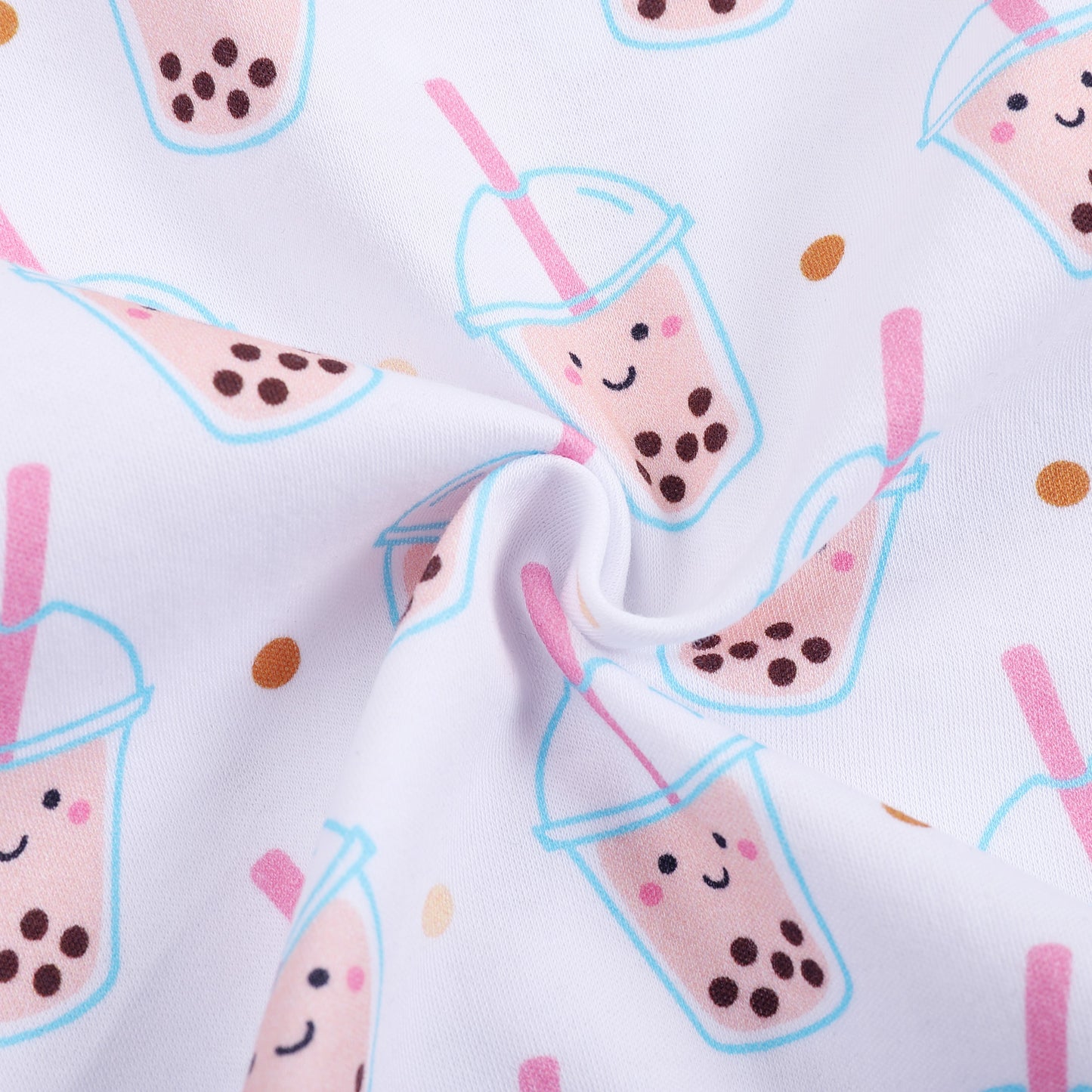 Wee Bean Organic Cotton Baby Onesie (Boba) - Soft Breathable Stretch Bodysuit for Newborns