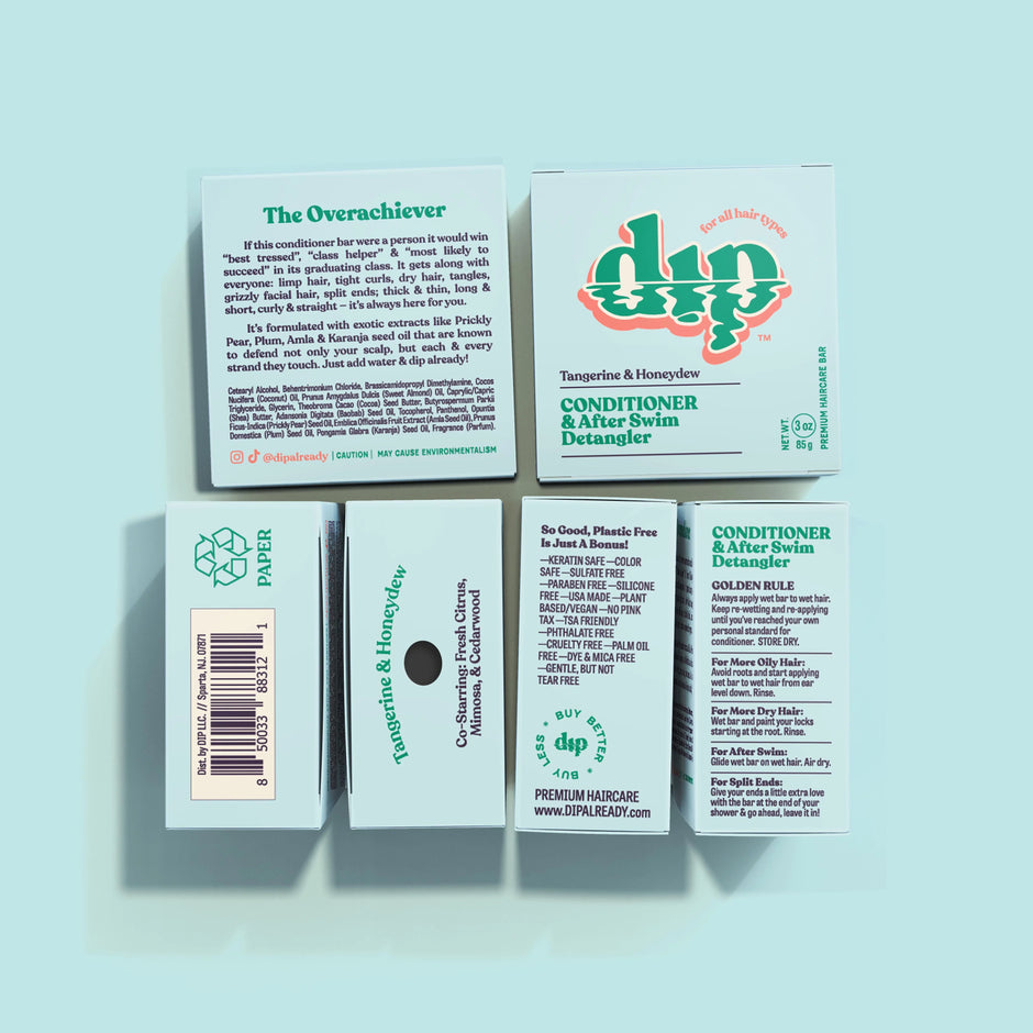 The Dip Conditioner Bar – Salon-Grade Conditioner for All Hair Types (Large)