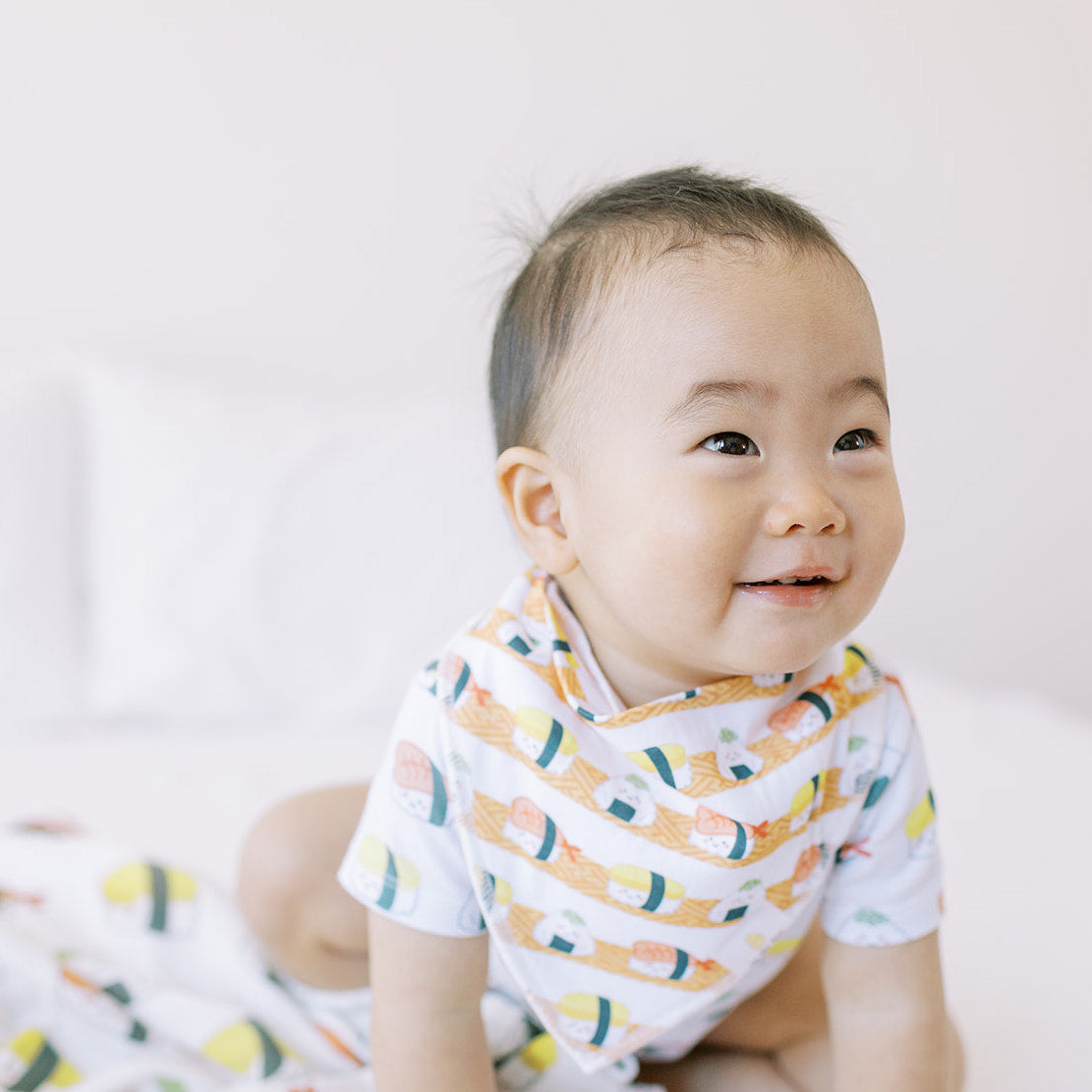 Wee Bean Little Essentials Gift Set (Sushi) - Organic, Gentle & Perfect for Sensitive Skin