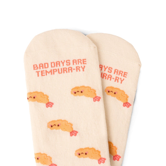 Talking Toes Happy Tempura Crew Socks