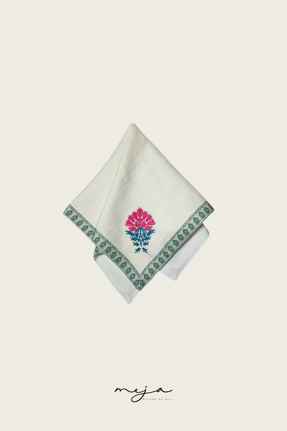 The Bordure Cachemire Florale Napkin (set of 2)
