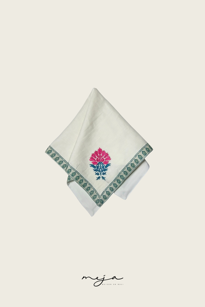 The Bordure Cachemire Florale Napkin (set of 2)
