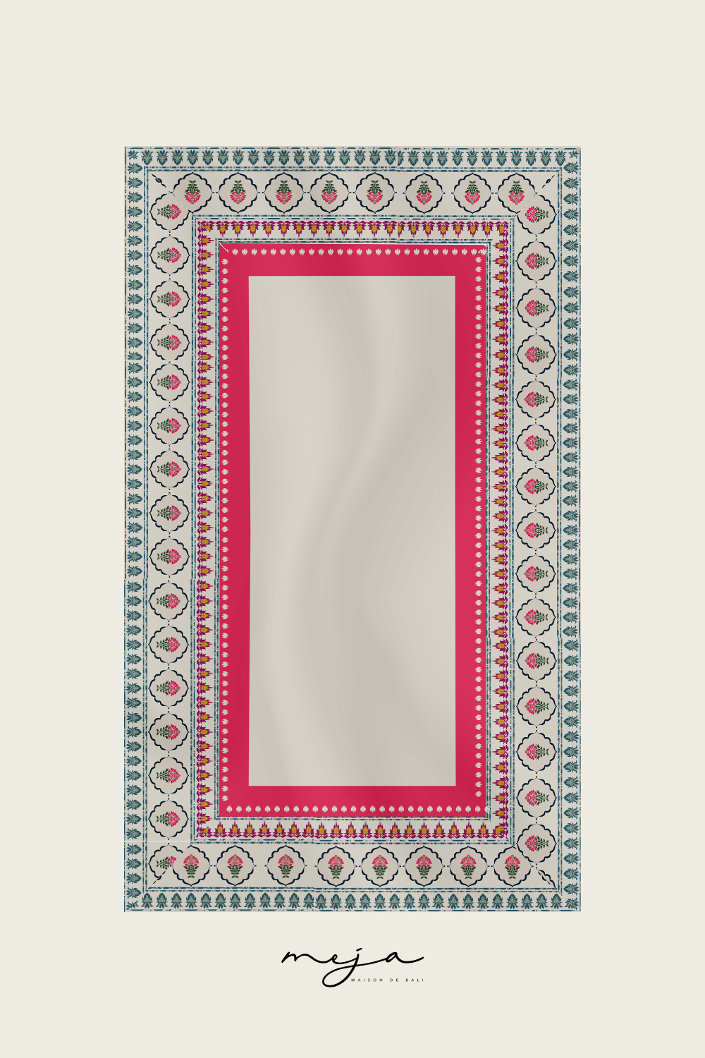 The Bordure Cachemire Florale Table Cloth - Small