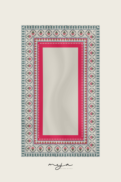 The Bordure Cachemire Florale Table Cloth - Small