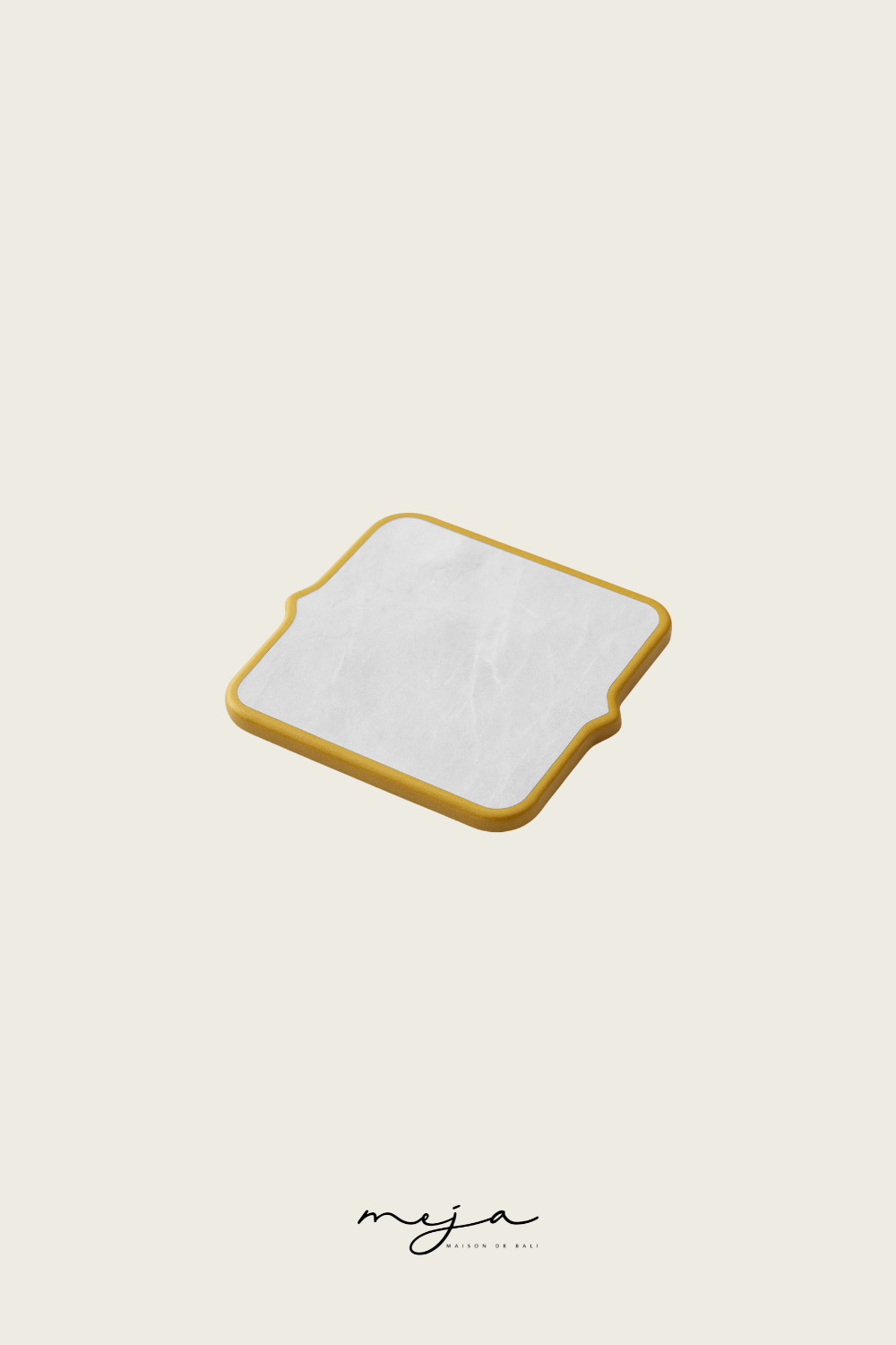 The Eclat Marble Mini Trivet by Meja