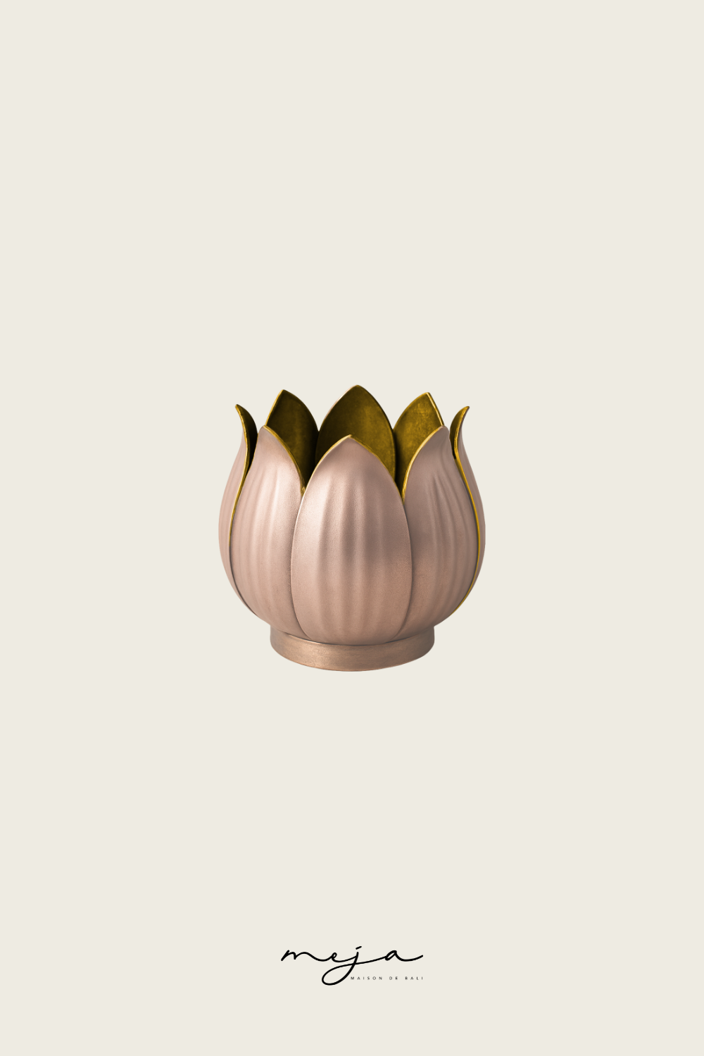 The Eclat Rose Votive Holder by Meja