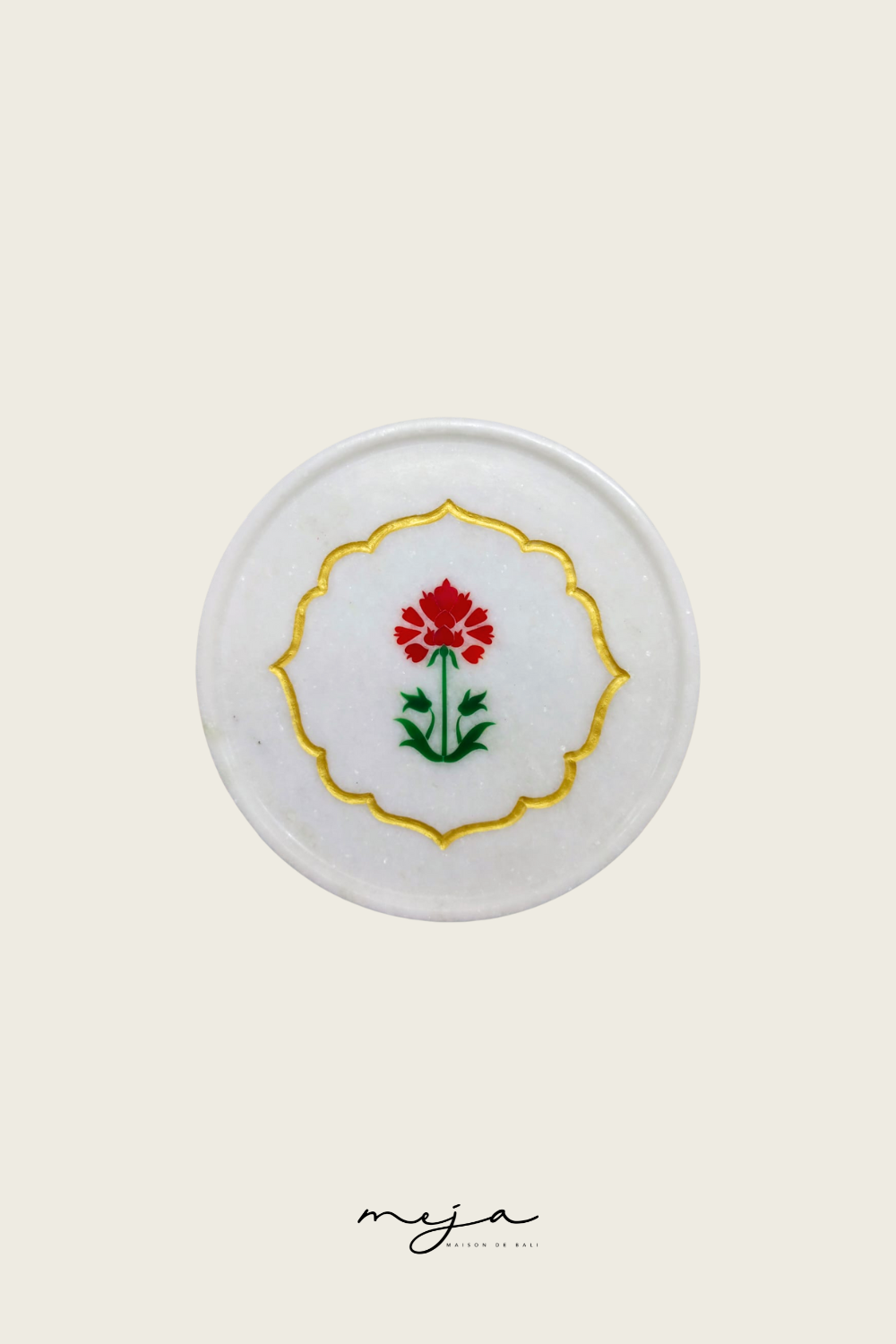 The Marble Incrusté Platter by Meja