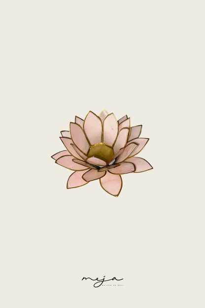 The Petale De Nacre Votive Holder by Meja