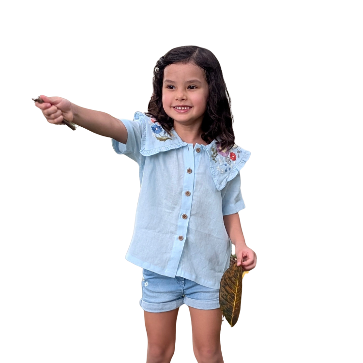 The Purestitch Floral Fantasy Top