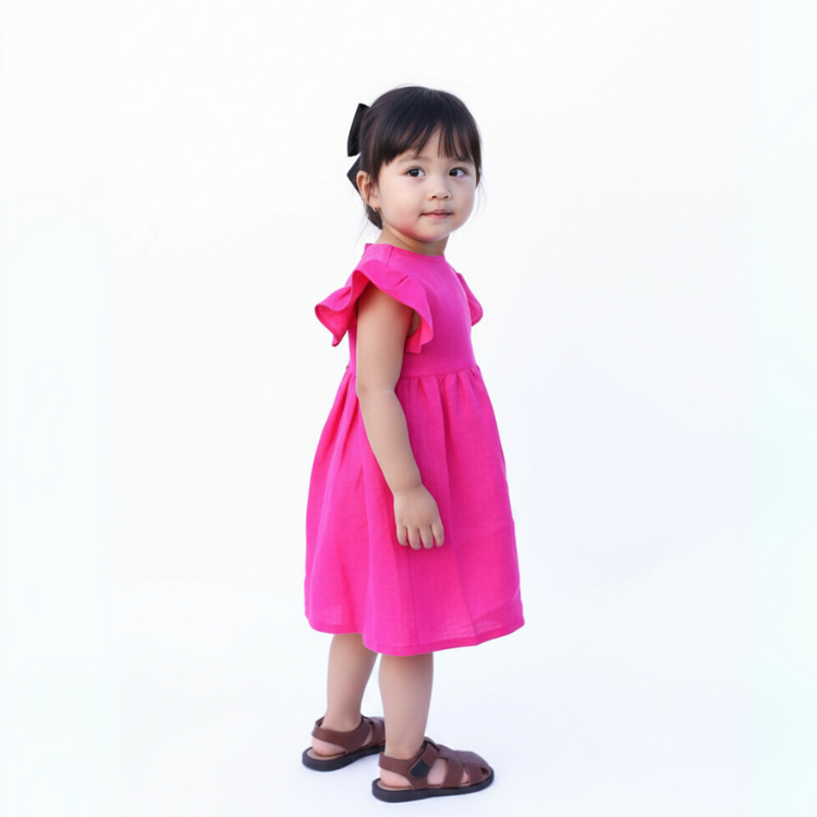 The Purestitch Laid-back linen dress