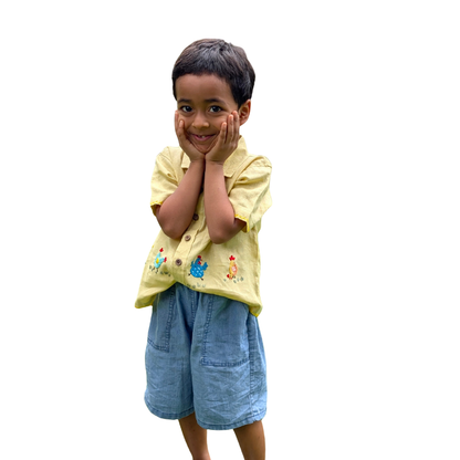 The Purestitch Crazy Chicken Shirt for Boys