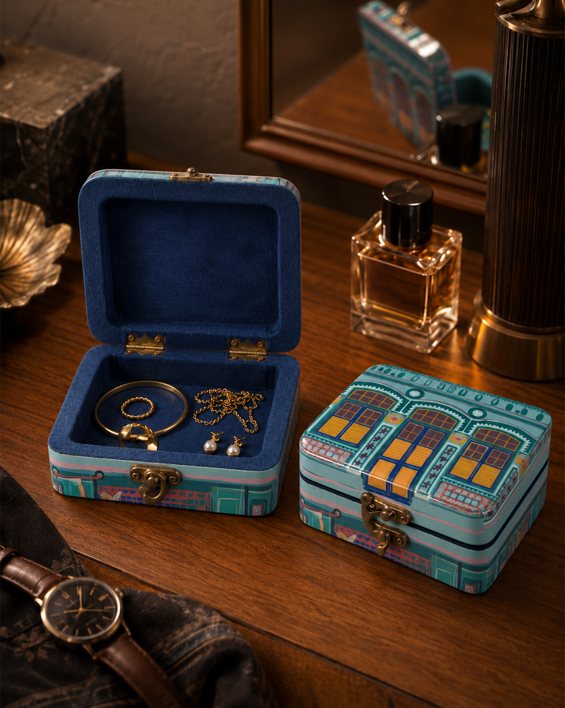 The Mosaique Peti Harta Box by Meja