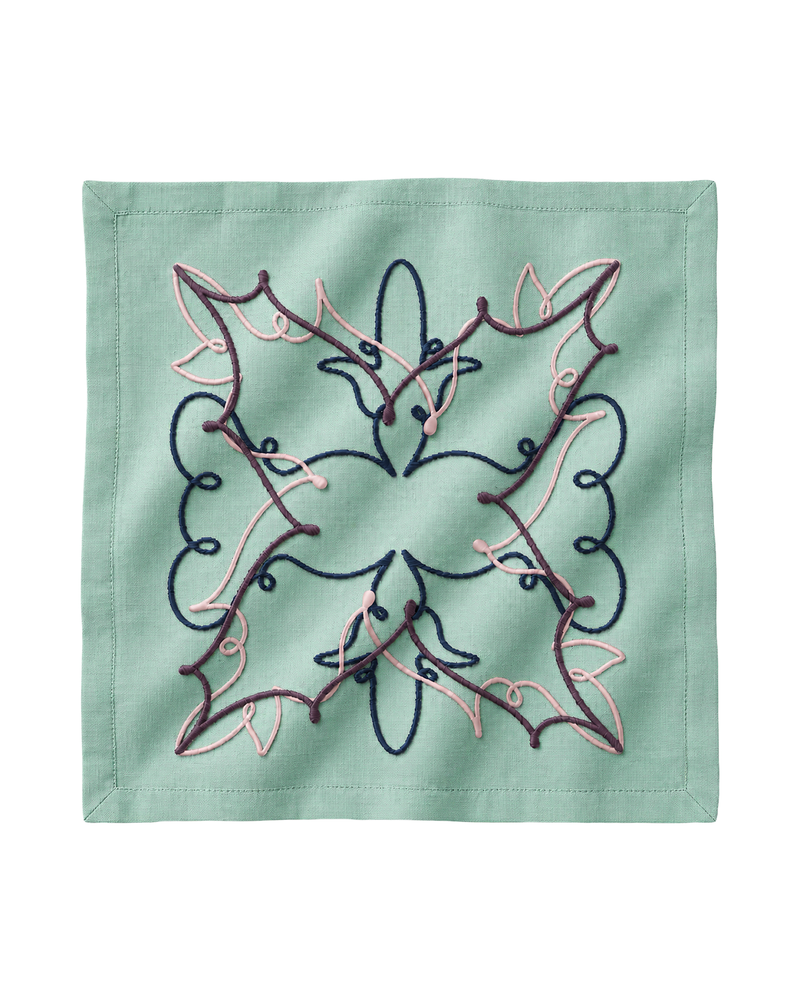 The Mosaique Rambat Cocktail Napkin by Meja - Set of 2