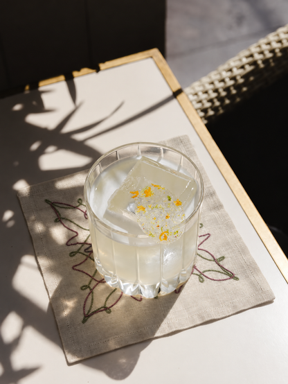 The Mosaique Rambat Cocktail Napkin by Meja - Set of 2