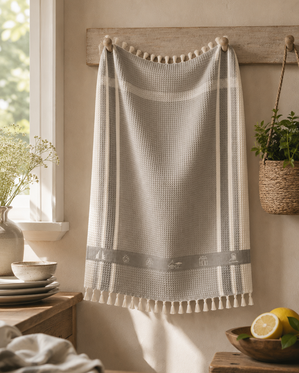 The Mosaique Signature Tea Towel by Meja