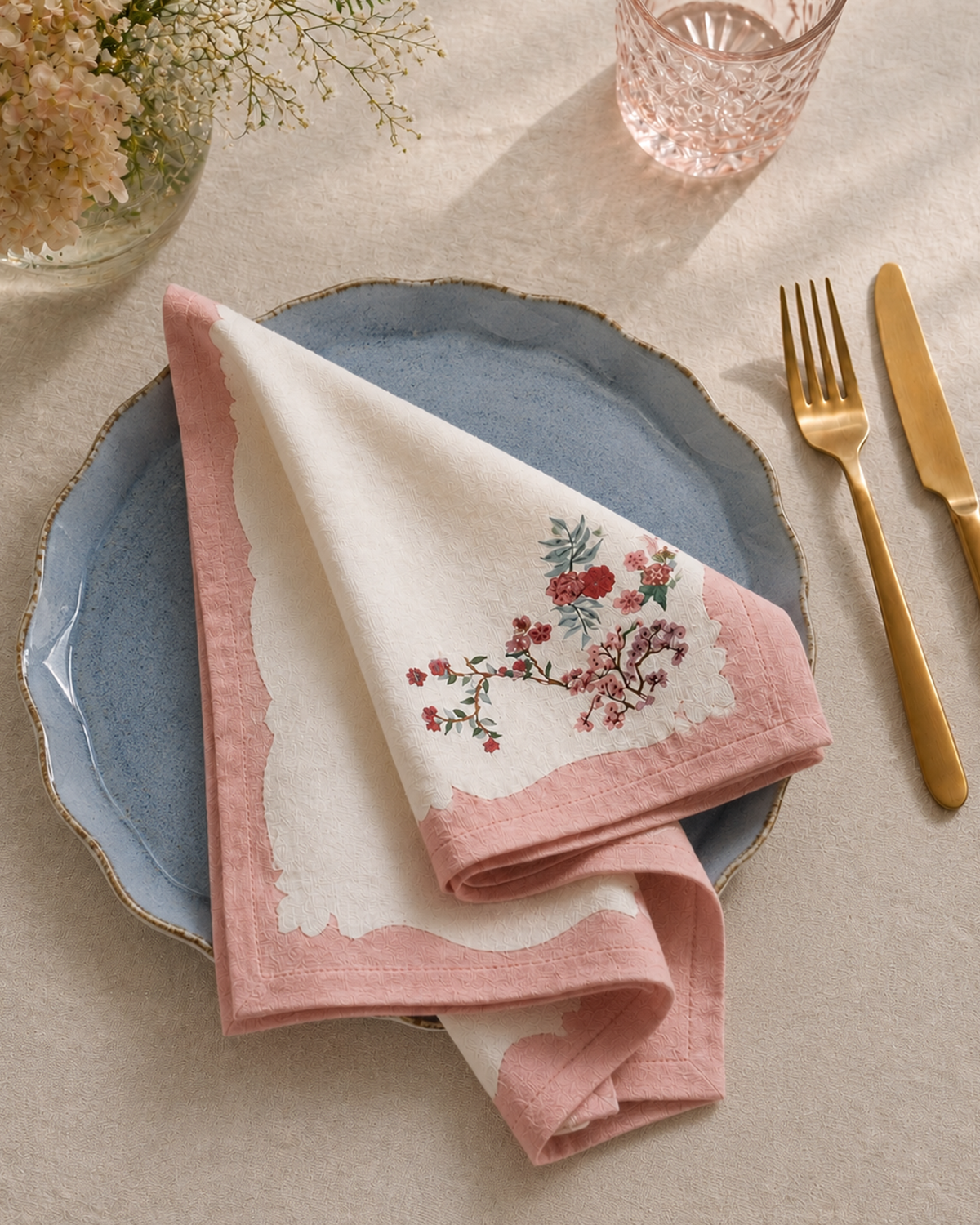 The Mosaique Table Napkin By Meja - Set of 2