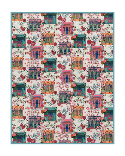 The Mosaique Taman Nyonya Throw by Meja