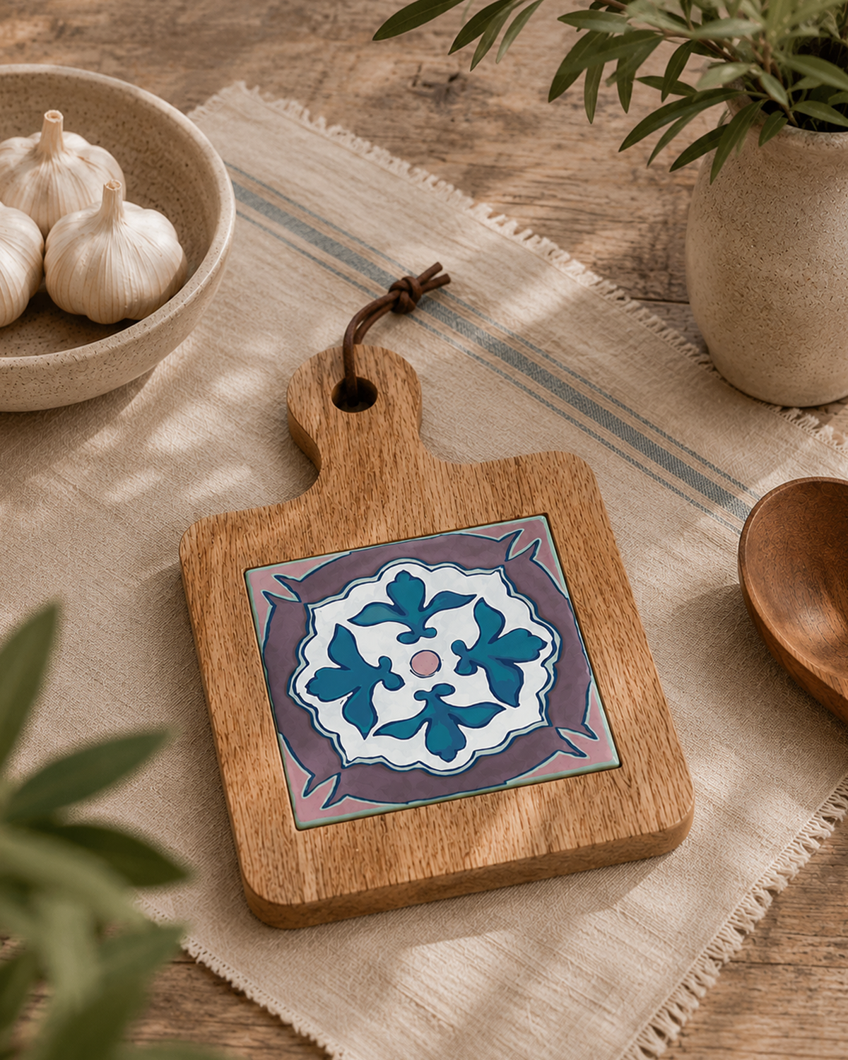 MEJA Mosaique Collection – Peranakan-Inspired Trivet & Bowl