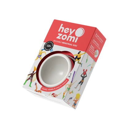 Hey Zomi Reusable Menstrual Disc – Comfortable, Leak-Free Period Care