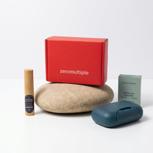 Zeromultiple Unscented Skincare Travel Gift Set – Christmas Edition