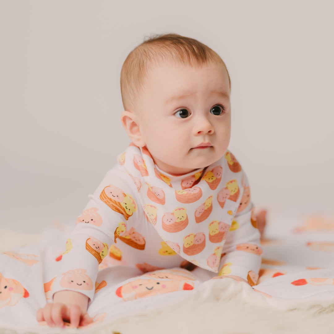 Wee Bean Little Essentials Baby Gift Set (Dim Sum) - Gentle, Organic & Perfect for Sensitive Skin