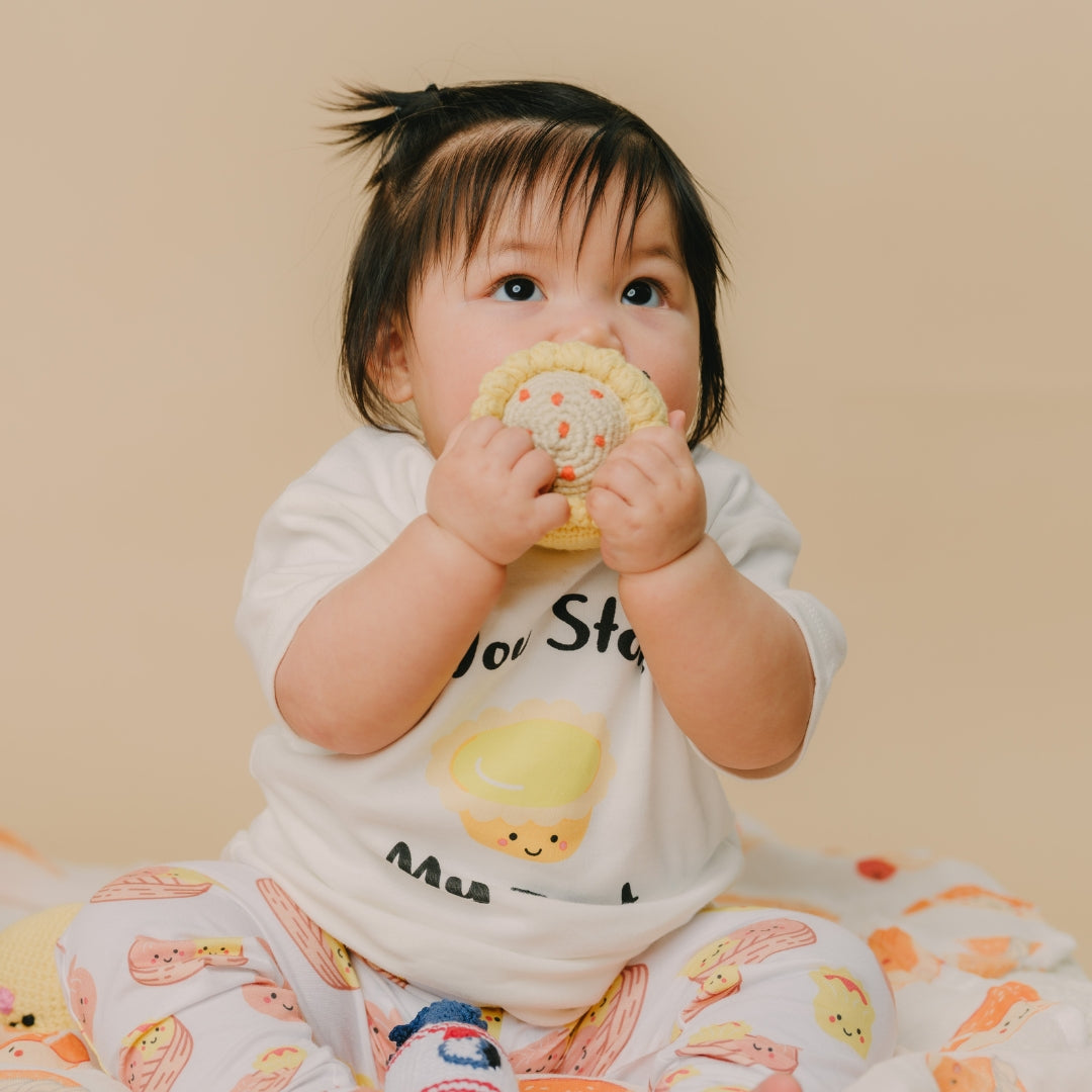 Wee Bean Little Essentials Baby Gift Set (Dim Sum) - Gentle, Organic & Perfect for Sensitive Skin