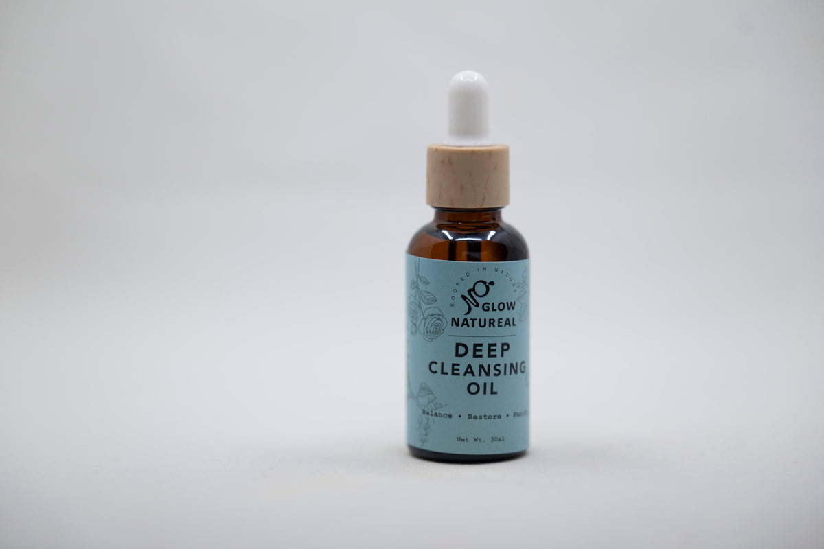 Glownatureal Deep Cleansing Oil & Makeup Remover – Nourishing Facial Cleanser