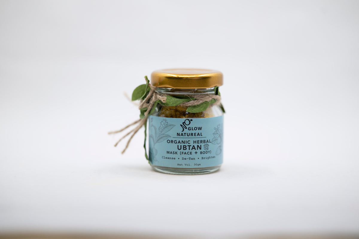 Glownatureal Organic Herbal Ubtan Face Mask & Exfoliator
