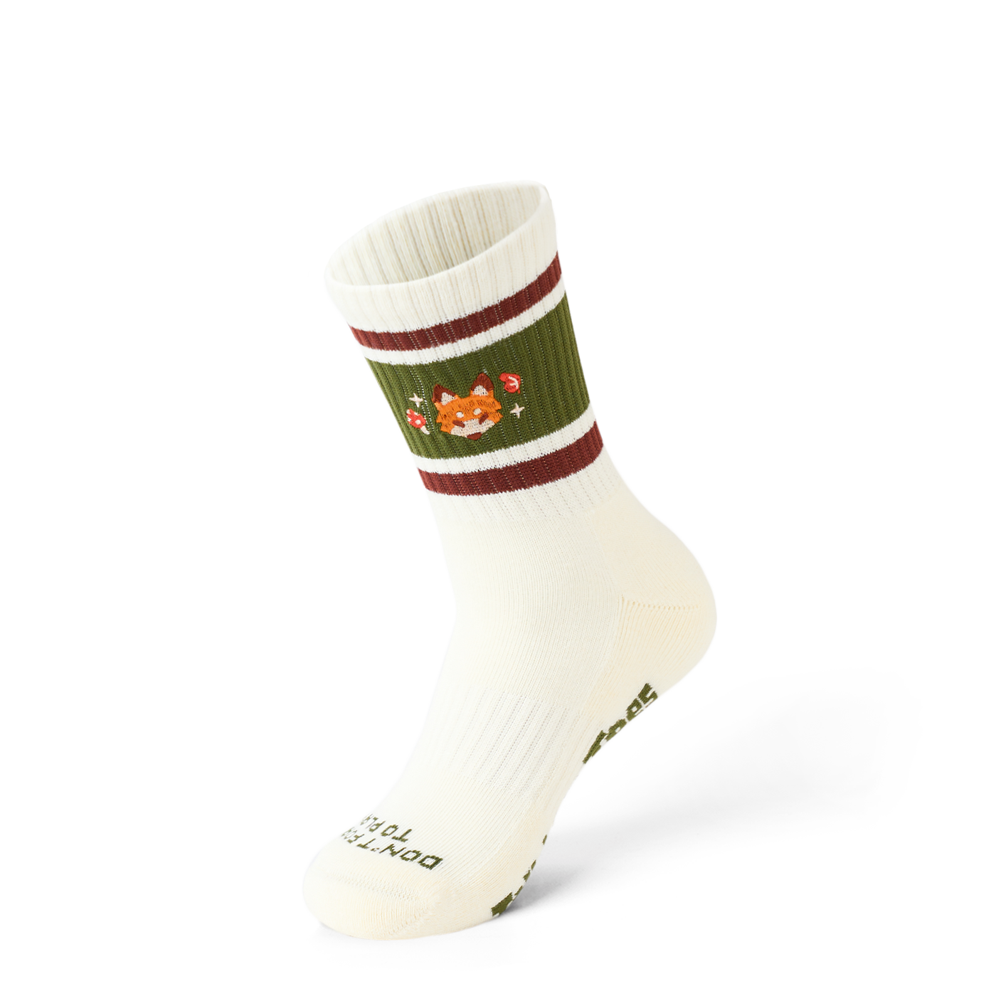 Talking Toes Playful Fox Athletic Socks