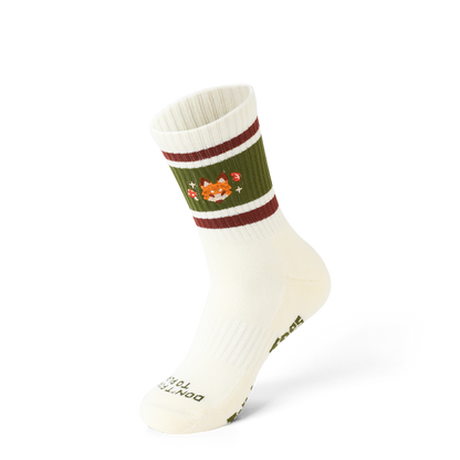 Talking Toes Playful Fox Athletic Socks