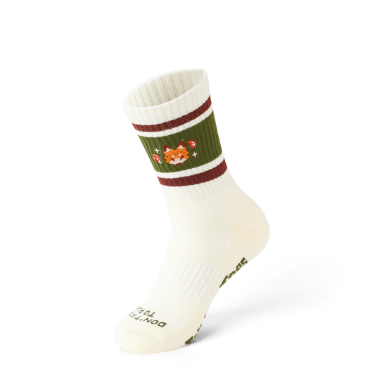 Talking Toes Playful Fox Athletic Socks