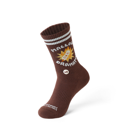 Talking Toes Mallow Dramatic Athletic Socks