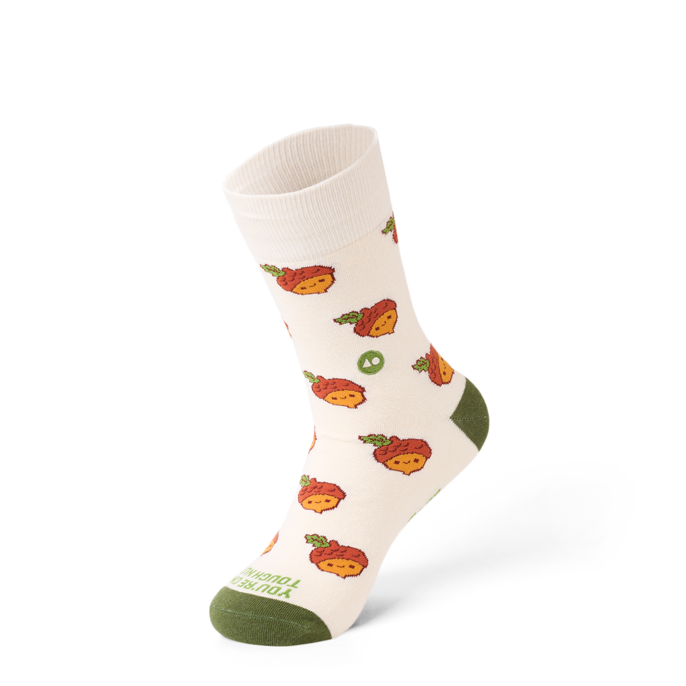 Talking Toes Tough Acorn Crew Socks