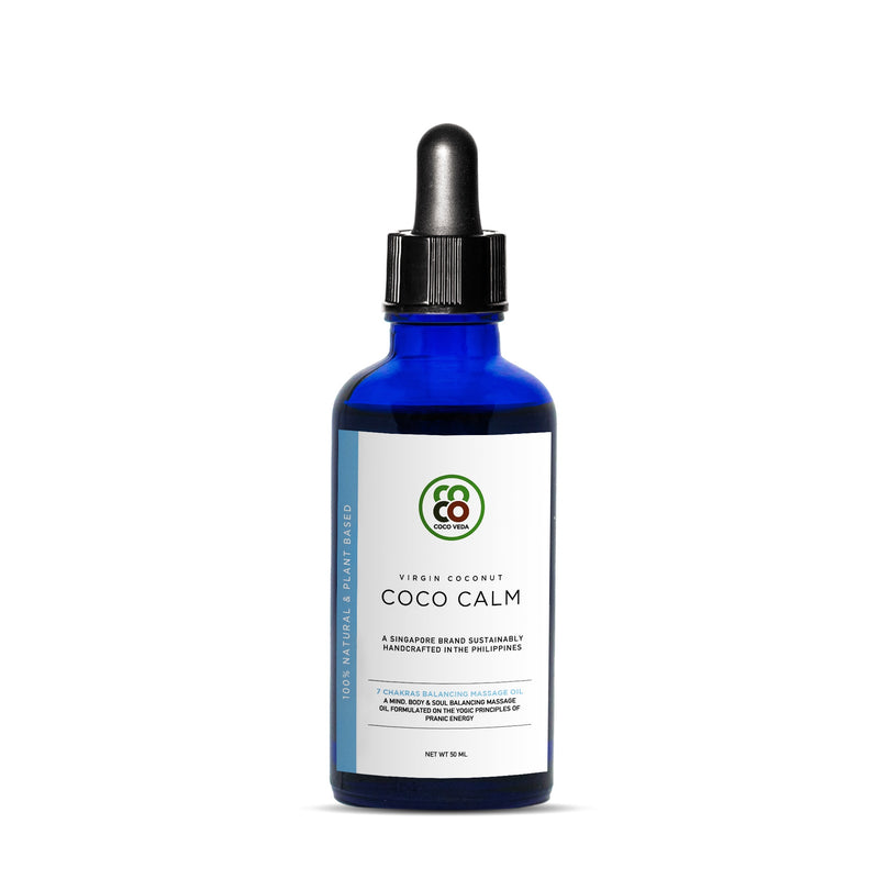 Coco Veda Coco Calm - Massage Oil Infused with Yogic Pranic Energy