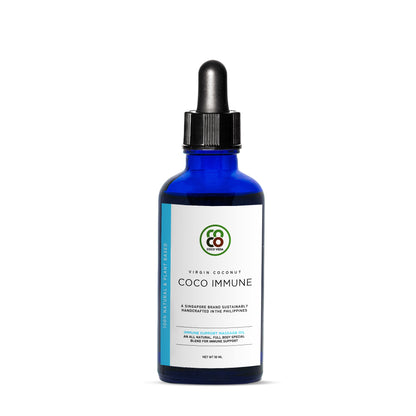 Coco Veda Coco Immune Massage Oil - Nourishment for Body & Vitality