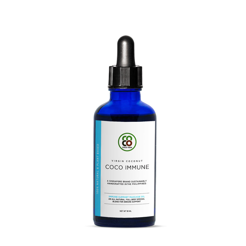 Coco Veda Coco Immune Massage Oil - Nourishment for Body & Vitality