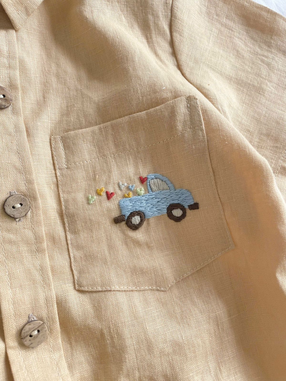 The Purestitch Explorer Linen Shirt - Truck