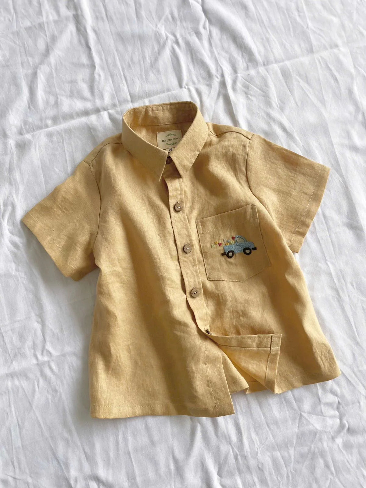 The Purestitch Explorer Linen Shirt - Truck
