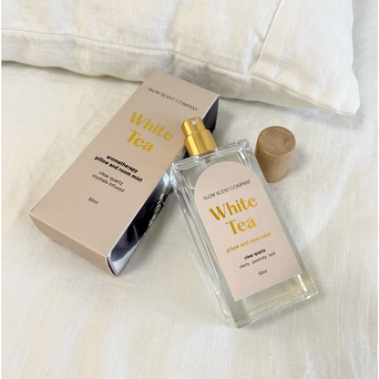 Slow Scent Company White Tea Pillow and Room Mist