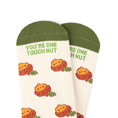 Talking Toes Tough Acorn Crew Socks