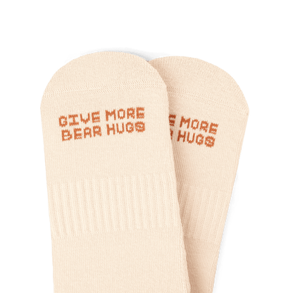 Talking Toes Bear Hug Athletic Socks